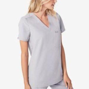 Women's Cement Catarina - One-Pocket Scrub Top M
